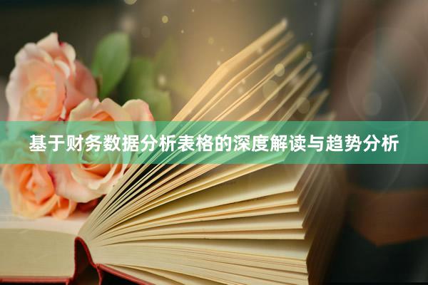 基于财务数据分析表格的深度解读与趋势分析